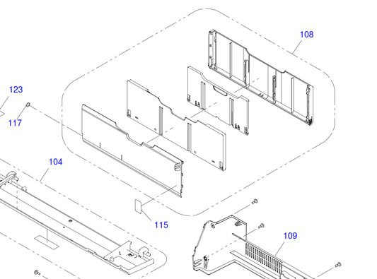 Epson - 1404606 - Paper Input Support Assembly "B" - £19-99 plus VAT - In Stock 1 to 2 Day Leadtime