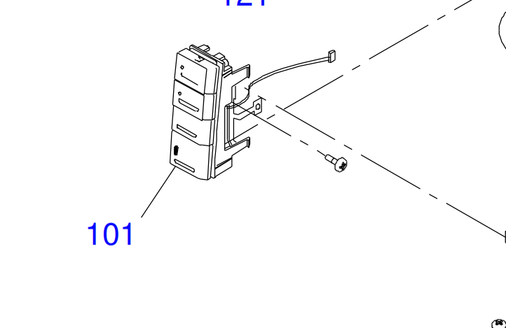 Epson - 1456261 - 1407094 - On - Off Button Panel - No Longer Available