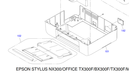 Epson - 1489296 - Paper Output Stacker Tray - Front of Printer - £13-99 plus VAT - In Stock 1 to 2 Day Leadtime