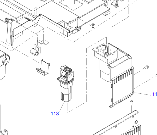 Epson - 1497362 - 1487410 - Hinge Assembly - £12-99 plus VAT - In Stock 1 to 2 Day Leadtime