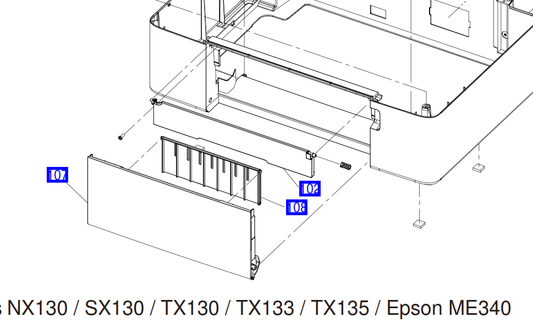 Epson - 1537551 - Inner Paper Output Tray - £13-99 plus VAT - In Stock 1 to 2 Day Leadtime