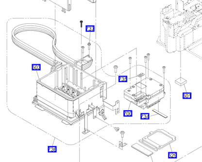 Epson - 1556489 - Ink Cartridge Supply Holder Assembly - £59-90 plus VAT - ETA 14 to 21 Day Leadtime