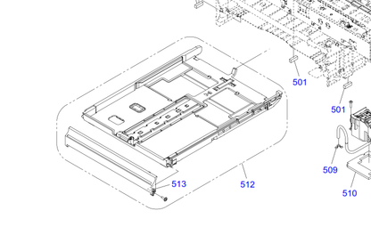 Epson - 1572170 - Replacement End Piece of Paper Cassette Tray - £15-99 plus VAT - No Longer Available