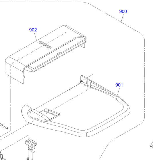 Epson - 1585900 - 1586731 - ADF Paper Support Tray - £19-99 plus VAT - ETA 14 to 21 Day Leadtime