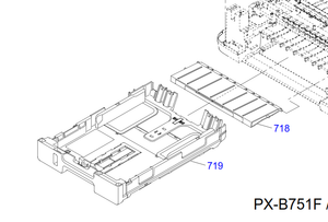 Epson - 1597837 - 1554433 - Replacement A4 Paper Cassette Tray Assembly - £19-99 plus VAT - In Stock