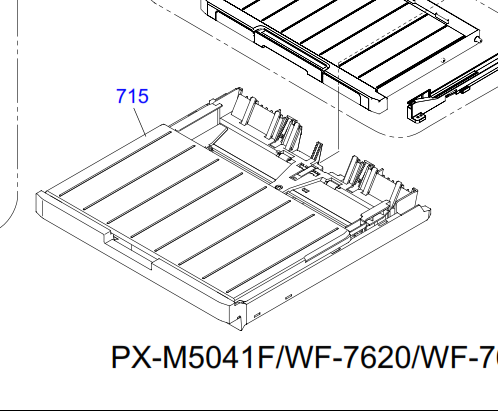 Epson - 1607350 - Replacement Upper Paper Tray Cassette - £39-99 plus VAT - Temporarily Unavailable - ETA Mid October