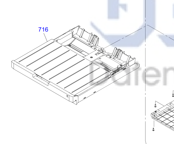 Epson - 1607354 - New & Original Replacement Lower Paper Cassette Tray - £39-00 plus VAT - In Stock 1 to 2 Day Leadtime