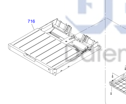 Epson - 1607354 - New & Original Replacement Lower Paper Cassette Tray - £39-00 plus VAT - In Stock 1 to 2 Day Leadtime