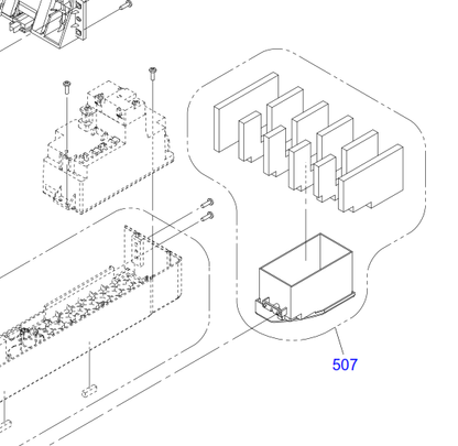 Epson - 1612118 - Ink Eject Porous Pad Tray inc Ink Absorbers - £15-99 plus VAT - Back in Stock!