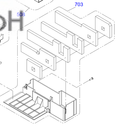 Epson - 1627961 - Ink Eject Porous Pad Tray inc Ink Absorbers - £18-99 plus VAT - Back in Stock!