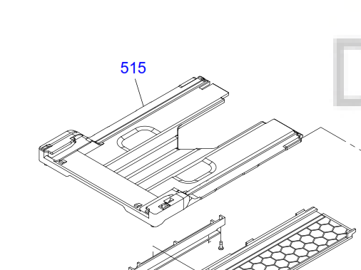 Epson - 1629883 - Black (Main Stacker) Paper Output Tray - £24-99 plus VAT - Back in Stock!