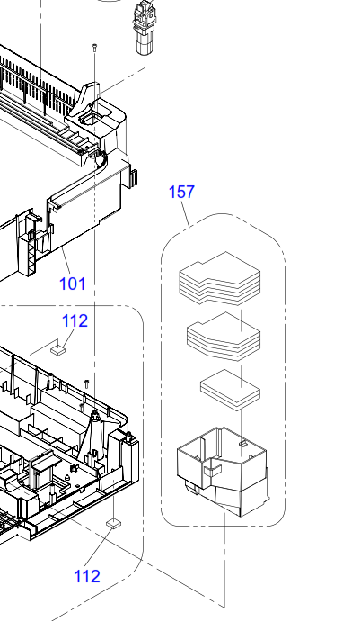 Epson - 1642141 - 1634276 - Porous Pad Tray inc Ink Absorbers - £15-99 plus VAT - Back in Stock!