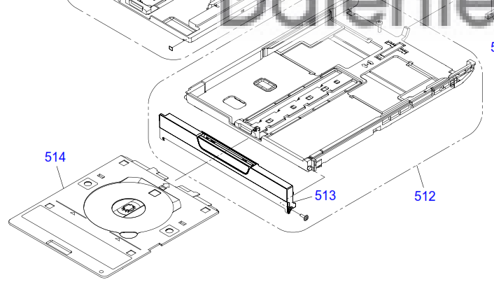 Epson - 1695326 - Replacement White Paper Cassette Tray - £19-99 plus VAT - No Longer Available
