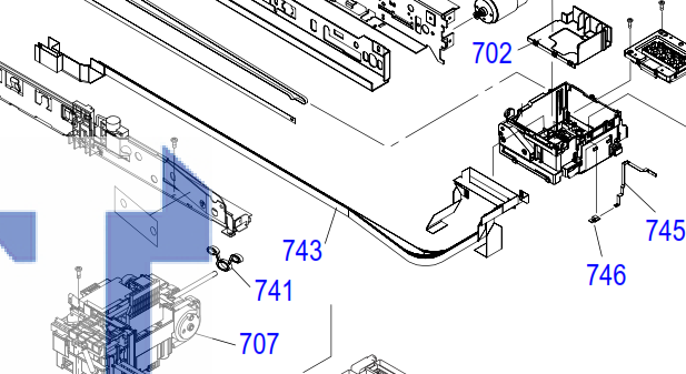 Epson - 1723389 - 1854572 - Printhead Cable - £18-99 plus VAT - Back in Stock!
