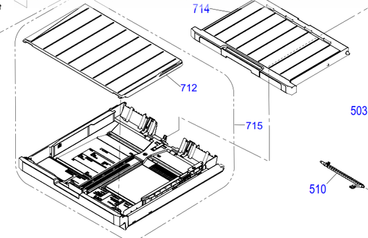 Epson - 1723644 - Replacement Main 1st Bin Paper Cassette Tray - £57-50 plus VAT - ETA 14 to 21 Day Leadtime