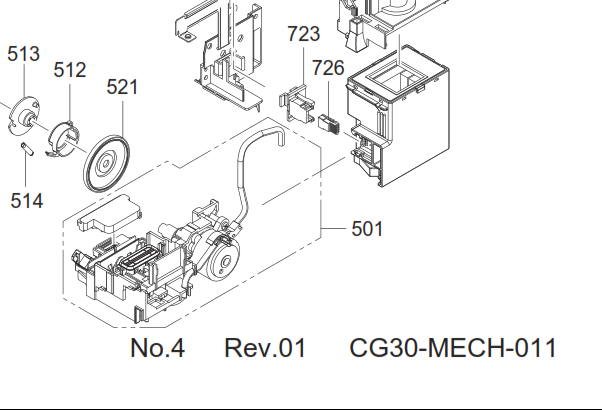 Epson - 1796926 - 1888298 - Ink System Assembly - £25-00 plus VAT - ETA 14 to 21 Day Leadtime