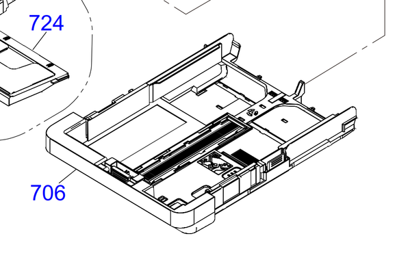 Epson - 1843365 - Replacement A4 Paper Cassette Tray - £35-00 plus VAT - 14 Day Leadtime