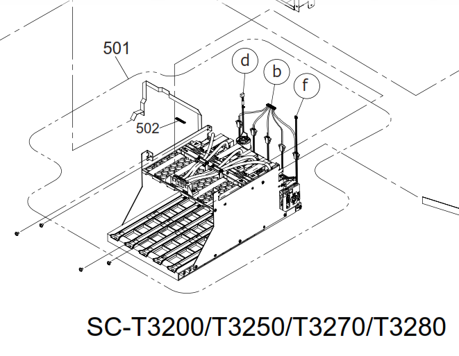 Epson - 1846879 - Ink Cartridge (IC) Holder Assembly - £369-00 plus VAT - ETA 14 to 21 Day Leadtime