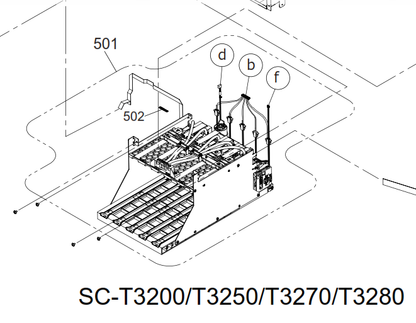 Epson - 1846879 - Ink Cartridge (IC) Holder Assembly - £369-00 plus VAT - ETA 14 to 21 Day Leadtime