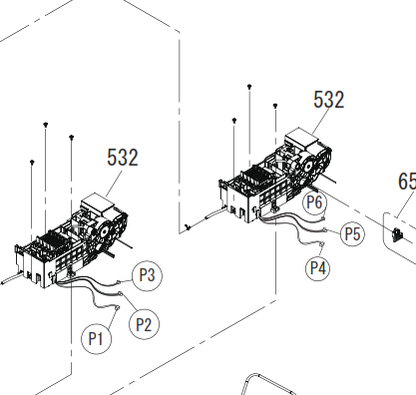 Epson - 1860431 - Pump Cap Assembly (2 per Printer) - £215-00 plus VAT each - ETA 14 to 21 Day Leadtime
