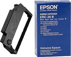 Epson - S015374 - C13S015374 - ERC-38 (30/34 )- Mini Black Fabric Ribbon - £7-99 plus VAT - In Stock 1 to 2 Day Leadtime