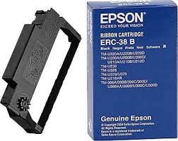 Epson - S015374 - ERC-38 (30/34 )- Mini Black Fabric Ribbon - £7-99 plus VAT - In Stock