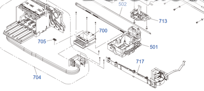Epson - FA22071 - FA22061 - New & Original Replacement ADV-6WF - IE744V-7 Printhead - £199-00 plus VAT - ETA 10 to 14 Day Leadtime