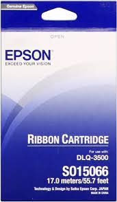 Epson - S015066 - C13S015066 - Black Fabric Ribbon - £29-99 plus VAT - In Stock 1 to 2 Day Leadtime