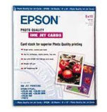 Epson - S041149 - Photo Quality Inkjet 10" x 8" (254 x 203.2mm) Greeting Cards - 10 x Sheets - 10 x Envelopes - £15-99 plus VAT - In Stock