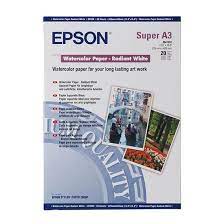 Epson - S041352 - A3+ Water Colour Paper (20 Sheets) - £39-99 plus VAT - Please E-mail for Alternative Product