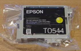 Epson - C13T054440 - Out of Date Unboxed T0544 - Yellow Ink Cartridge - £15-99 plus VAT - In Stock