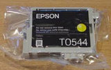 Epson - C13T054440 - Out of Date Unboxed T0544 - Yellow Ink Cartridge - £15-99 plus VAT - In Stock