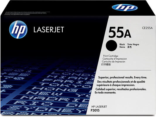 Hewlett Packard / HP - CE255A - Black Toner Cartidge (6000 Copies) - £99-00 plus VAT - In Stock 1 to 2 Day Leadtime