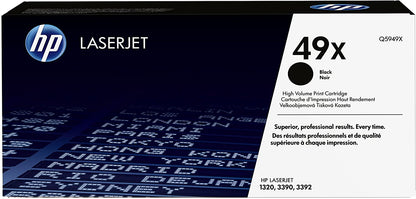 Hewlett Packard / HP - Q5949X - Genuine High Capacity Black Toner Cartridge (6000 Copies) - £119-99 plus VAT - In Stock 1 to 2 Day Leadtime
