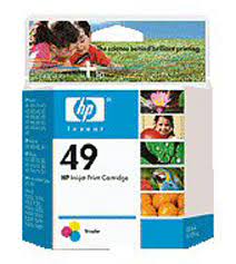 Hewlett Packard / HP - 51649A - 51649AE - Out of Date No 49 Tricolour Ink Cartridge - £19-99 plus VAT - In Stock