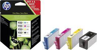 Hewlett Packard / HP - C2N92AE - Out of Date No 920XL Black, Cyan, Magenta & Yellow Ink Cartridges - £49-99 plus VAT - In Stock 1 to 2 Day Leadtime