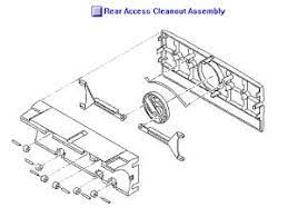 Hewlett Packard / HP - C4557-60076 - Second User Paper Jam Cleanout Door at Rear - £15-99 plus VAT - In Stock 1 to 2 Day Leadtime