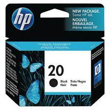 Hewlett Packard / HP - C6614D - Out of Date No 20 Black Ink Cartridge (28ml) - £27-99 plus VAT - In Stock