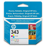 Hewlett Packard / HP - C8766EE - Out of Date No 343 Tricolour Ink Cartridge - £19-99 plus VAT - In Stock