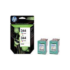 Hewlett Packard / HP - C9505EE - No 344 Out of Date Twin Pack of C9363EE Tricolour Ink Cartridges - £39-99 plus VAT - In Stock