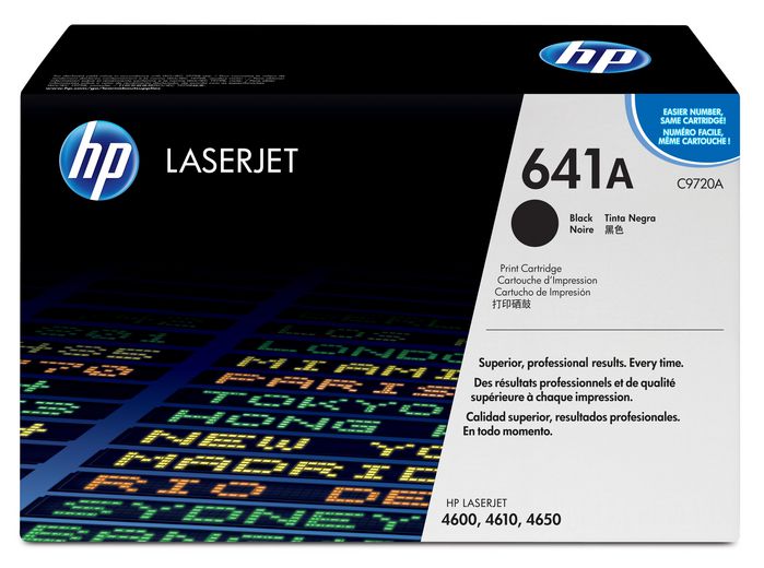 Hewlett Packard / HP - C9720A - No 641A - Original HP Black Smart Print Cartridge (9000 Copies) - £89-99 plus VAT - In Stock 1 to 2 Day Leadtime