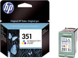 Hewlett Packard / HP - CB337EE - Out of Date No 351 Tri-Colour Ink Cartridge - £12-99 plus VAT - In Stock