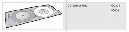 HP / Hewlett Packard - CC334-60034 - CD Tray Assembly - £19-99 plus VAT - Temporarily Unavailable - ETA Mid October