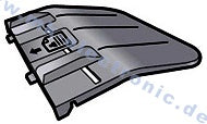HP / Hewlett Packard - CQ733-60015 - ADF Paper Input with Width Adjusters - £16-99 plus VAT - In Stock 1 to 2 Day Leadtime