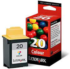 Lexmark - 15M0120 - No 20 High Resolution Colour Standard Capacity Colour Ink Cartridge - £37-50 plus VAT - In Stock