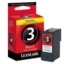 Lexmark - 18C1530 - 018C1530E - No 3 Out of Date Black Print Ink Cartridge - £22-99 plus VAT - In Stock 1 to 2 Day Leadtime