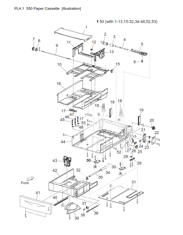 OKI - 084K15436 - 084K15433 - 550 Sheet Lower Paper Cassette - £99-00 plus VAT - In Stock 1 to 2 Day Leadtime