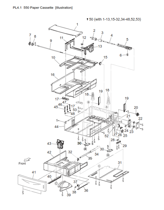 OKI - 084K15436 - 084K15433 - 550 Sheet Lower Paper Cassette - £99-00 plus VAT - In Stock 1 to 2 Day Leadtime