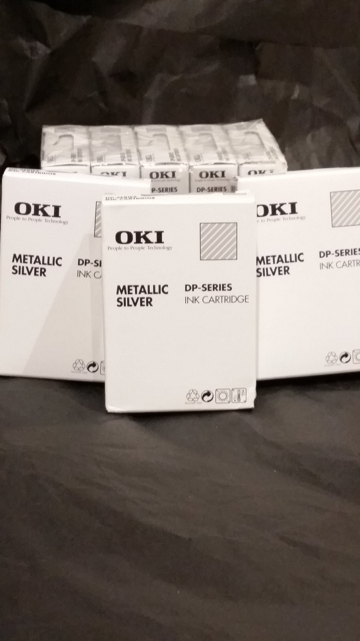 OKI - 41067616 - 3000060 - Metallic Silver Dry Ink Ribbon Cartridge - £31-99 plus VAT - Back in Stock!