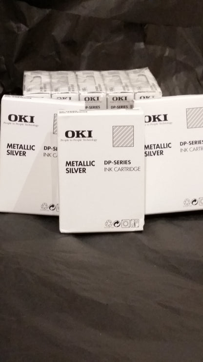 OKI - 41067616 - 3000060 - Metallic Silver Dry Ink Ribbon Cartridge - £31-99 plus VAT - Back in Stock!